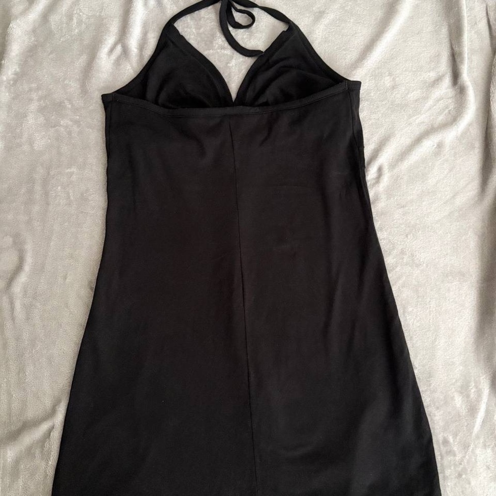 Lacoste Women's Elegant Black Backless Dress - Picture 5 of 6